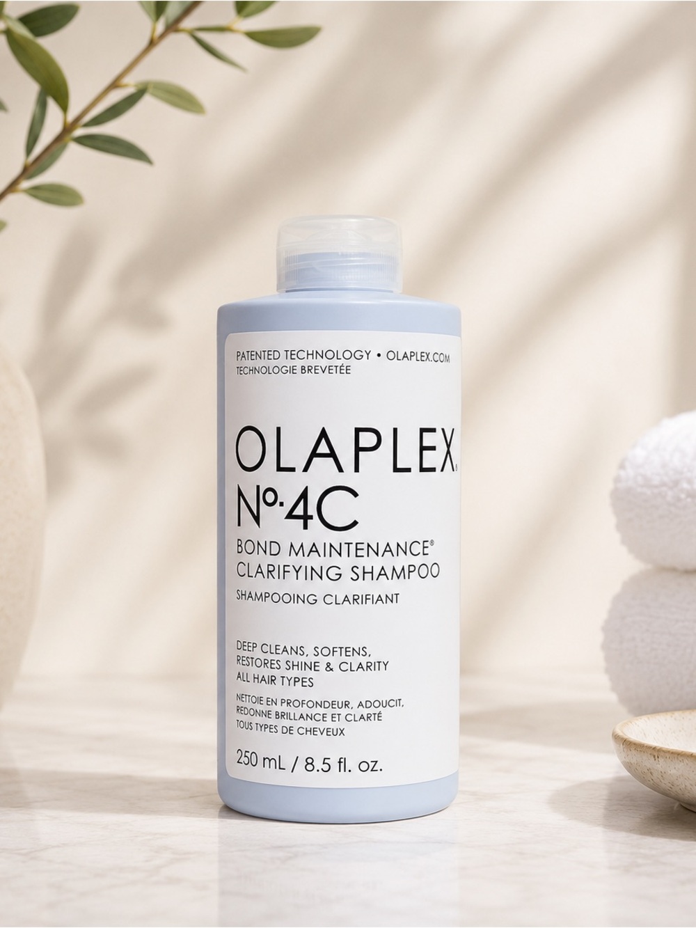 OLAPLEX No.4C Clarifying Shampoo 250ml | Deep Clean + Color Safe